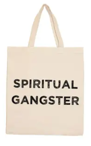Spiritual Gangster Eco-Friendly Natural Canvas Tote Bag