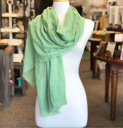 Boho Scarf - Army Green