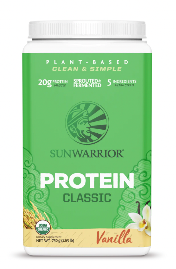 SUNWARRIOR Protein Powder - Vanilla 30 Servings