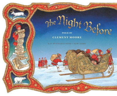 The Night Before Christmas Hardcover Jan Brett