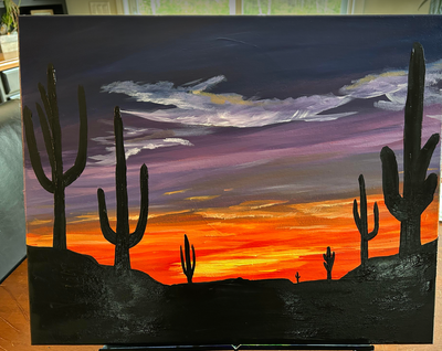 Paint and Food Nite! Wed May 3rd @  5:30-7:30PM