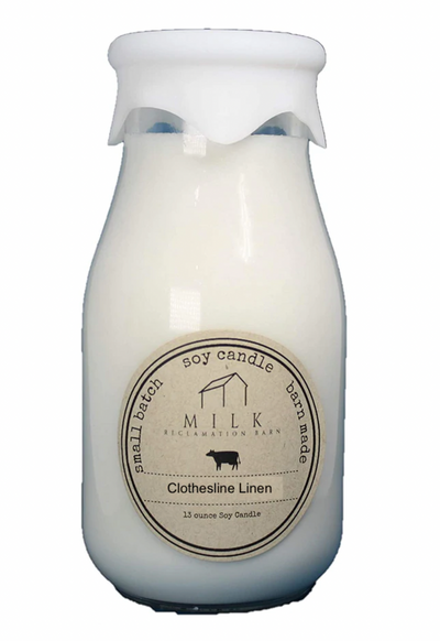 Milk Barn - Clothesline Linen Soy Candle