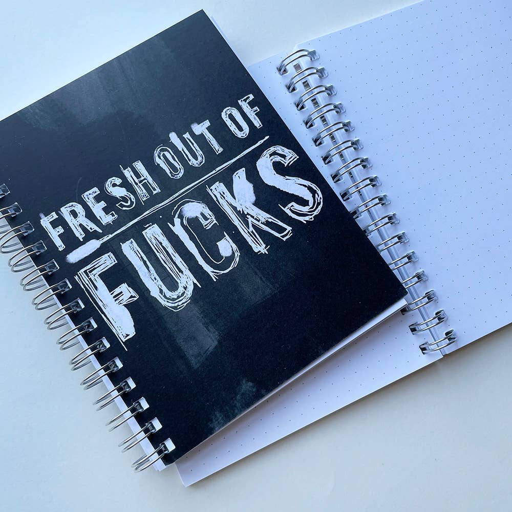 Fresh Out of Fucks Pocket Notebook